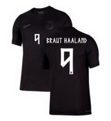 Women 9 Norway Erling Haaland 2026 Home Stadium Replica Jersey   2