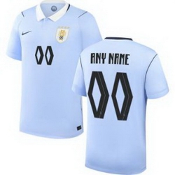 Women 00 Uruguay Blank Away Replica Jersey World   1