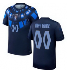 Women 00 Uruguay Blank Away Replica Jersey World 2 Women 00 Uruguay Blank Away Replica Jersey World 2