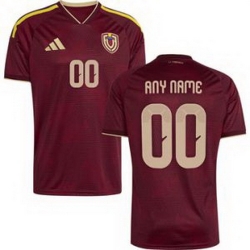 Women 00 Venezuela Custom Away Replica Jersey   1