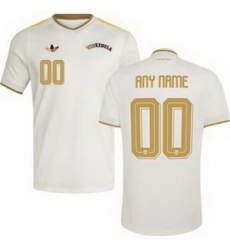 Women 00 Venezuela Custom Away Replica Jersey   2