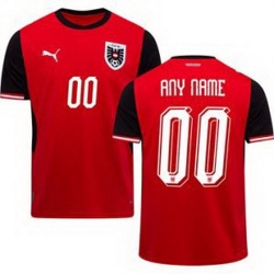 Women 00 Austria Custom World Cup Away Replica Jersey  1