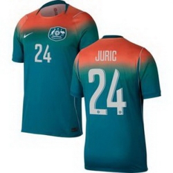 Women 24 Australia Deni Juric Replica Jersey World Cup  2