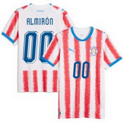 Women 00 Paraguay Custom Replica Away Jersey 2026429 1