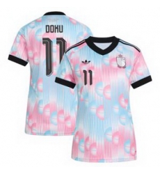 Women 11Jeremy Doku Belgium Jersey 3 Women 11Jeremy Doku Belgium Jersey 3