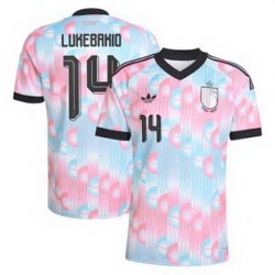 Women 14Dodi Lukebakio Belgium Jersey   2