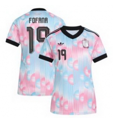 Women 19Malick Fofana Belgium Jersey 2 Women 19Malick Fofana Belgium Jersey 2