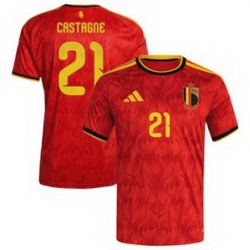 Women 21Timothy Castagne Belgium Jersey   1