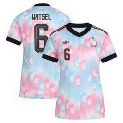 Women 6Axel Witsel Belgium Jersey   3