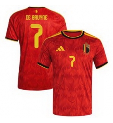 Women 7Kevin De Bruyne Belgium Jersey   1