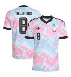 Women 8Youri Tielemans Belgium Jersey   1