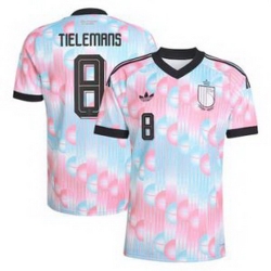 Women 8Youri Tielemans Belgium Jersey   1