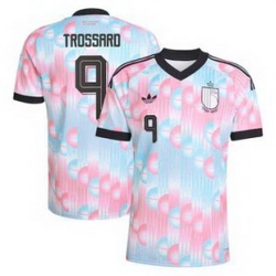 Women 9Leandro Trossard Belgium Jersey   2