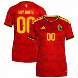 Women Women 00 Custom Belgium Jersey   2