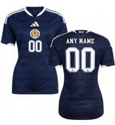 Women 00 Scotland Custom 2026 Home Replica Jersey 2