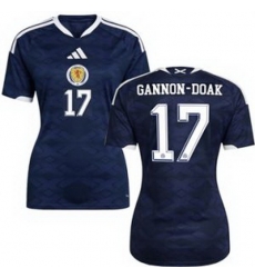 Women 17 Scotland Ben Gannon Doak 2026 Home Replica Jersey 2
