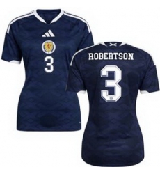 Women 3 Scotland Andrew Robertson 2026 Home Replica Jersey 2 Women 3 Scotland Andrew Robertson 2026 Home Replica Jersey 2