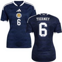 Women 6 Scotland Kieran Tierney 2026 Home Replica Jersey 2