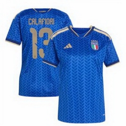 Women Italy National Team Riccardo Calafiori Home   2