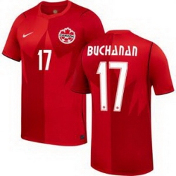 Women 17 Canada Tajon Buchanan Replica Away   1
