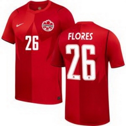Women 26 Canada Marcelo Flores Replica Away   1