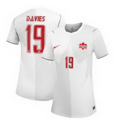 Women Women Canada Alphonso Davies 2026 Replica Away Black 5