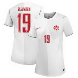 Women Women Canada Alphonso Davies 2026 Replica Away Black 5