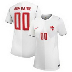 Women Women Canada Custom 2026 Replica Third White 2