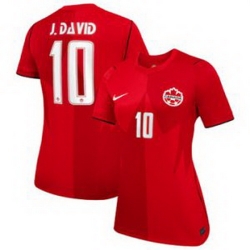 Women Women Canada Jonathan David 2026 Replica Away Black 4