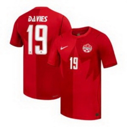 Youth 19Alphonso Davies Canada 2026 Jersey   1