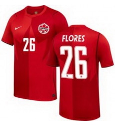 Youth 26 Canada Marcelo Flores Replica Away   1