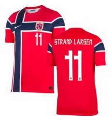 Youth 11 Norway Jorgen Strand Larsen Home Stadium Replica 1 Youth 11 Norway Jorgen Strand Larsen Home Stadium Replica 1