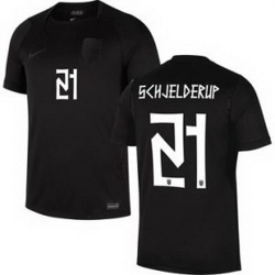 Youth 21 Norway Andreas Schjelderup Home Stadium Replica   2