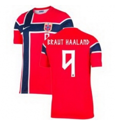 Youth 9 Norway Erling Haaland 2026 Home Stadium Replica Jersey   1