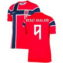 Youth 9 Norway Erling Haaland 2026 Home Stadium Replica Jersey   1