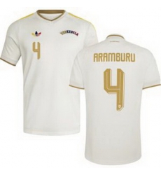 Youth 4 Venezuela Jon Aramburu Away Replica Jersey   2