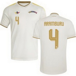 Youth 4 Venezuela Jon Aramburu Away Replica Jersey   2