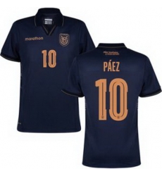 Youth 10 Ecuador Kendry Paez Away Replica Jersey 2 Youth 10 Ecuador Kendry Paez Away Replica Jersey 2