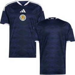Youth 0 Scotland Blank 2026 Home Replica Jersey 1