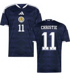 Youth 11 Scotland Ryan Christie 2026 Home Replica Jersey 1 Youth 11 Scotland Ryan Christie 2026 Home Replica Jersey 1