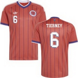 Youth 6 Scotland Kieran Tierney 2026 Home Replica Jersey 3