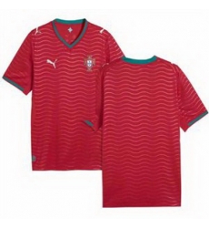 Youth 0 Portugal Blank Home Replica Jersey   1