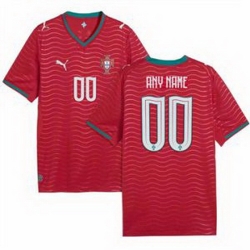 Youth 00 Portugal Custom Home Replica Jersey   1