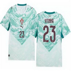 Youth 23 Portugal Replica Vitinha Long Sleeve Away Jersey   1