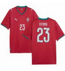 Youth 23 Portugal Vitinha Home Replica Jersey 1 Youth 23 Portugal Vitinha Home Replica Jersey 1