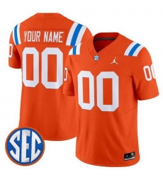 Men Florida Gators ACTIVE PLAYER Custom Orange F U S E 1960s Throwback Vapor Limited Stitched Football Jersey Men Florida Gators ACTIVE PLAYER Custom Orange F U S E 1960s Throwback Vapor Limited Stitched Football Jersey